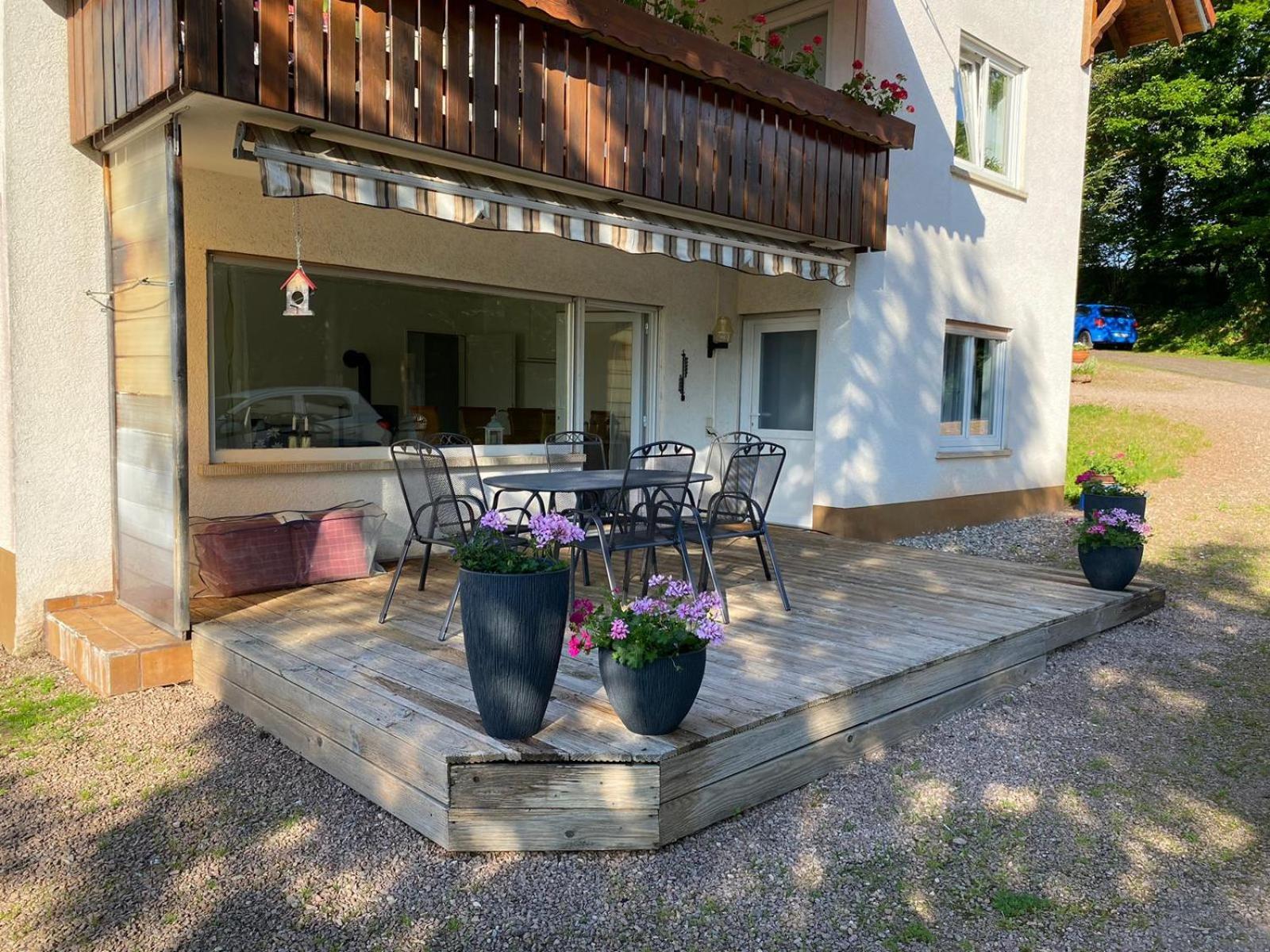 Ferienwohnung Am Buergele ショップハイム エクステリア 写真