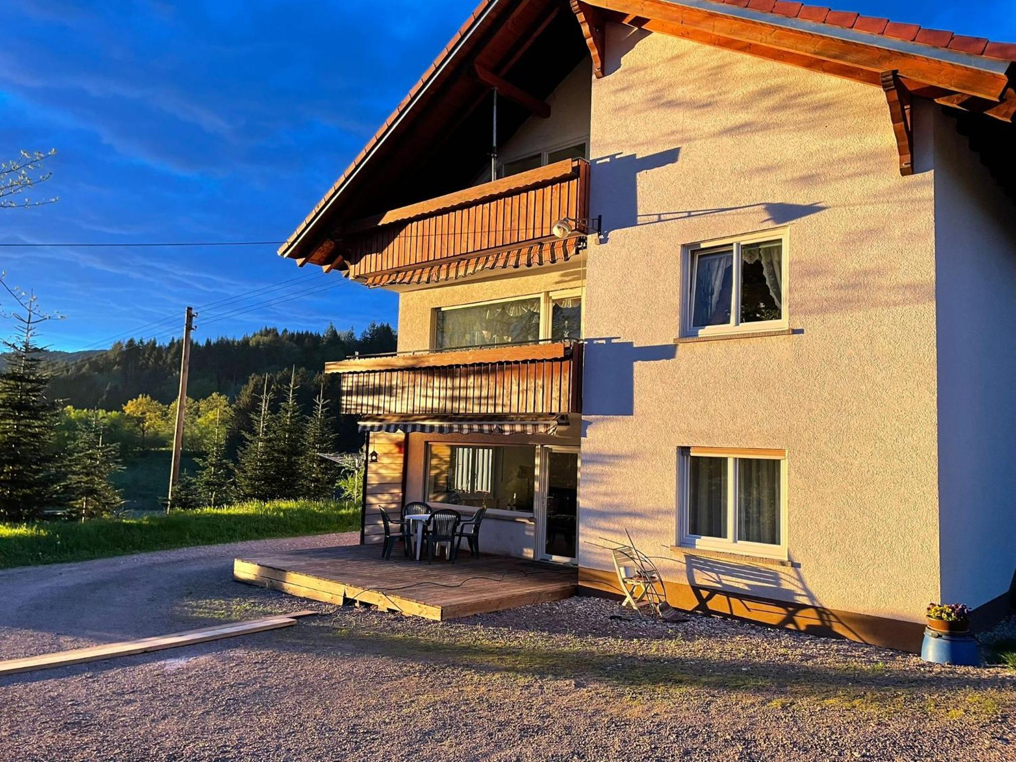 Ferienwohnung Am Buergele ショップハイム エクステリア 写真
